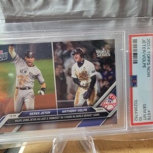 Topps Now 2024 Baseball Card - Derek Jeter & Anthony Volpe